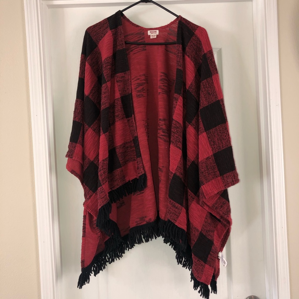 MOSSIMO - buffalo check shawl.